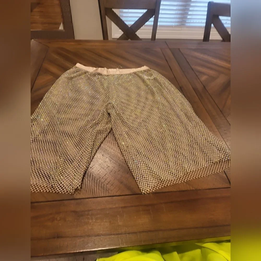 Free People Intimates Filter Finish Shorts Mesh beaded Sizes S